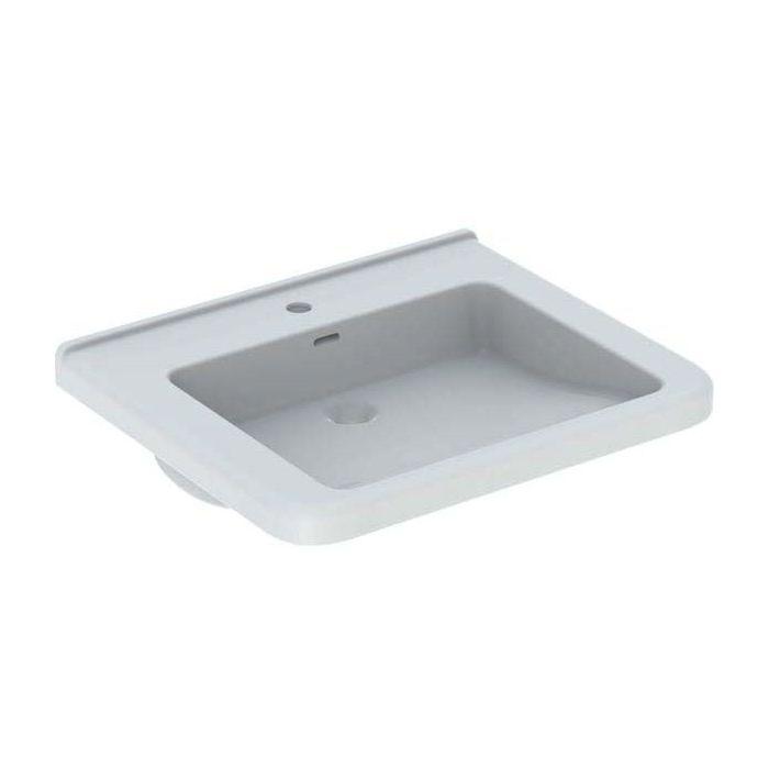 Geberit Renova Comfort Waschtisch 128665000 65 x 55 cm, weiss, unterfahrbar