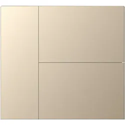 GVS WALTZ Wippenset für Tastsensor+ Aluminium Champagner 3-fach