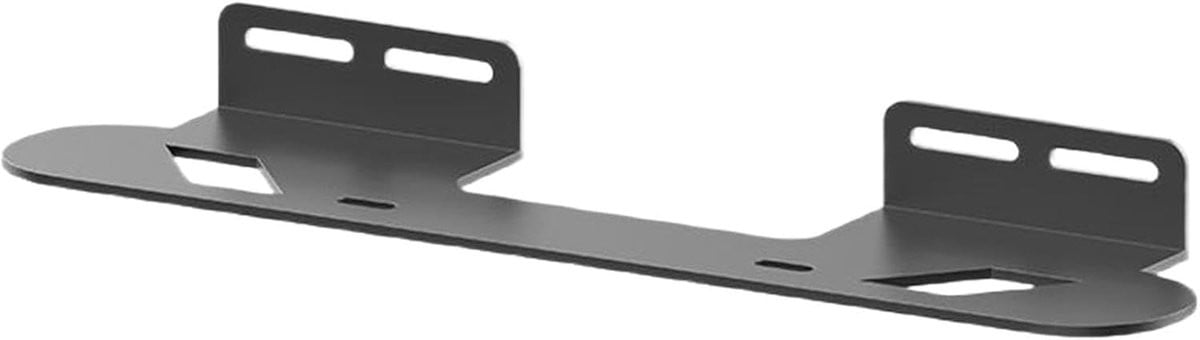 Zwarte Soundbar Wandhouder Plank voor Media Setup Organisatie - Breedte: 43 cm