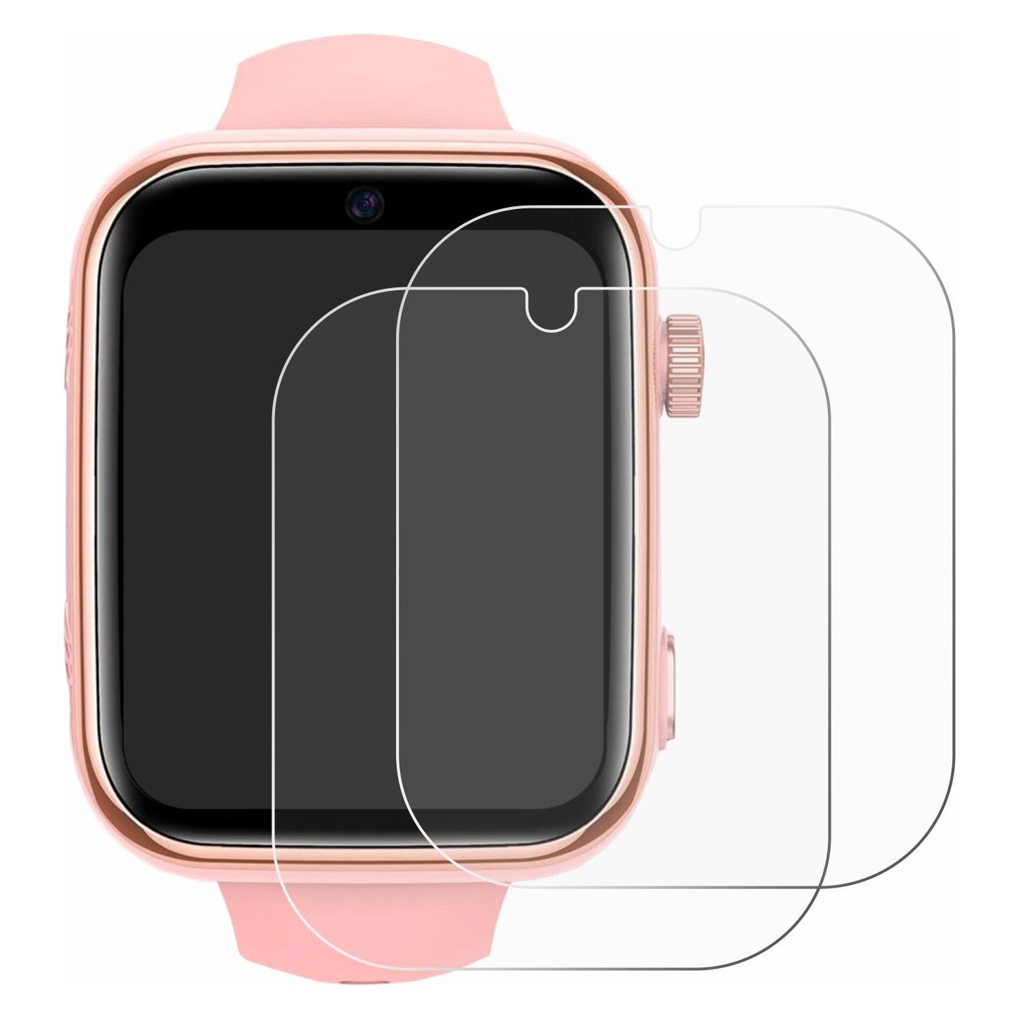 ScreenLeaf Schutzfolie für Akumaka 4G Kids Smartwatch Displayschutz Display Schutz Folie Klar Transparent (6157208)