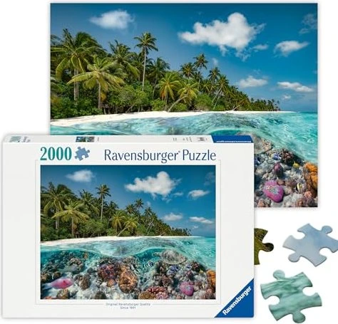 Ravensburger Puzzle 174416 Die Herrlichkeit der Unterwasserwelt 2000 Teile