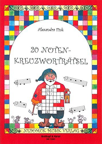Alexandra Fink - 20 Noten-Kreuzworträtsel - Rätselhefte zum Ausfüllen von Noten-Kreuzworträsteln Heft 1 (MN 12065) - Preis vom 09.10.2026 07:28:09 h