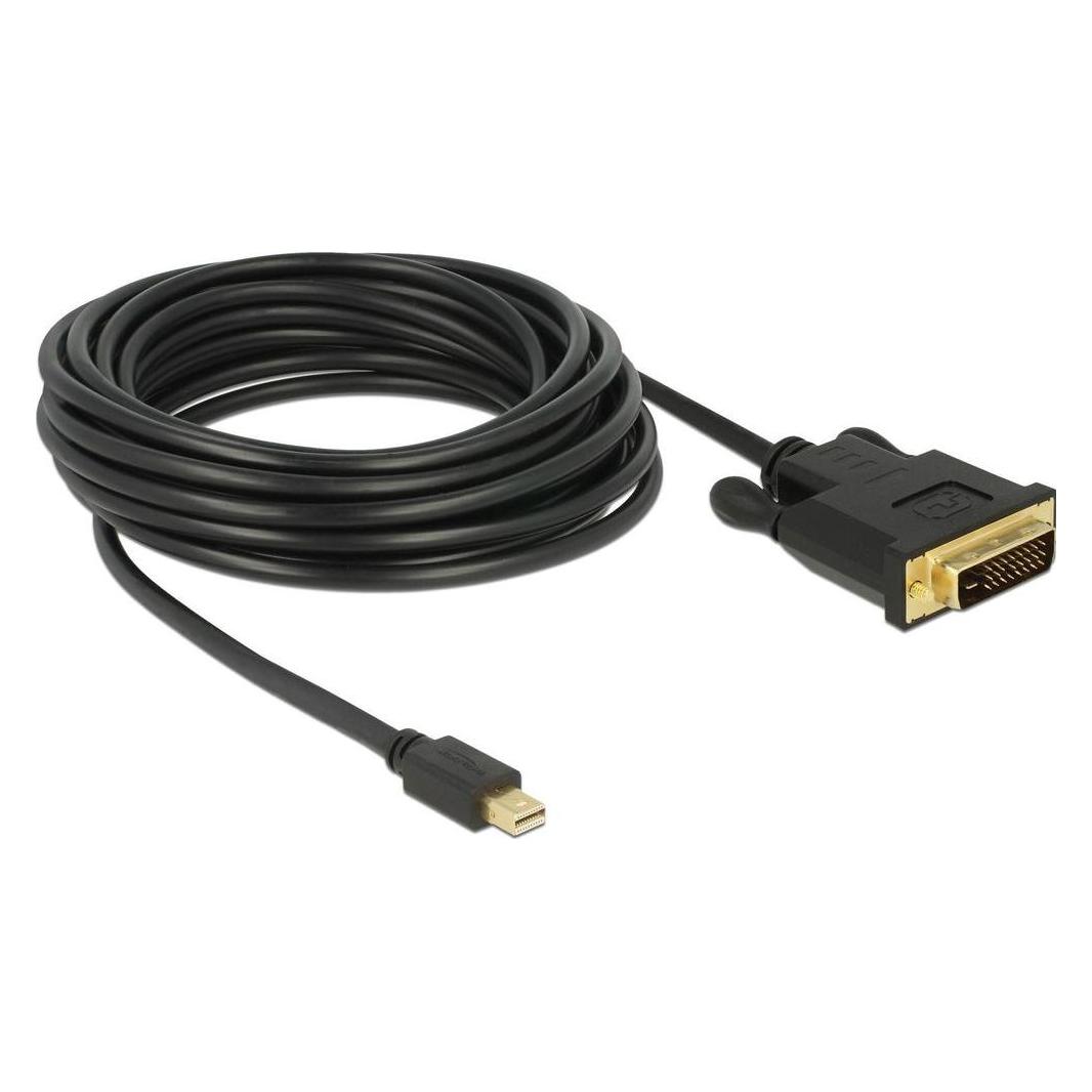 Delock Mini DisplayPort - DVI (5 m) (83991)