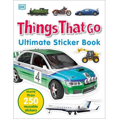 Things That Go Ultimate Sticker Book, von DK, Dorling Kindersley UK, 978-0-241-24727-3