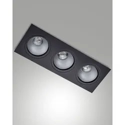 Fabas Luce Leon Einbauleuchte 6580-00-360 Schwarz IP20