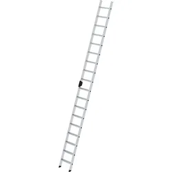 Günzburger Steigtechnik Stufen-Anlegeleiter ohne Traverse 18 Stufen - 040318