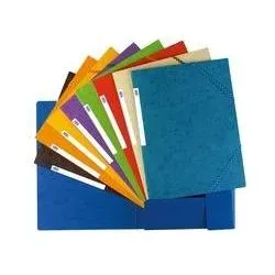 Elba, Mappe, Eckspannermappe Top File, DIN A4, sortiert Style Stärke: 0,5 mm, mit 3 Einschlagklappen, Eckspannerg (A4, 10x)