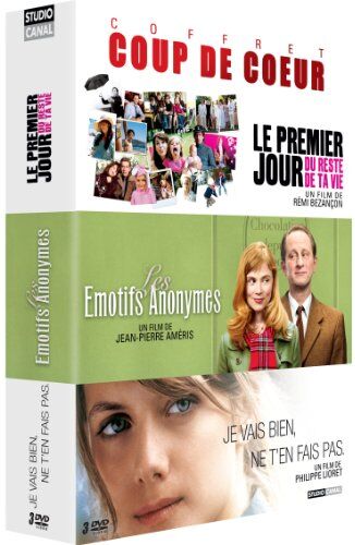 Remi Bezancon - Coffret coup de coeur : le premier jour du reste de ta vie ; les émotifs anonymes ; je vais bien ne t'en fais pas [FR Import] - Preis vom 09.10.2026 07:28:09 h