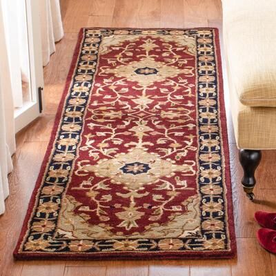 SAFAVIEH Handmade Heritage Kassandra Traditional Oriental Wool Rug