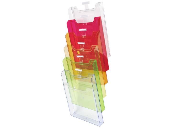 EXACOMPTA Trieur mural modulable vertical 6 compartiments A4 - Arlequin