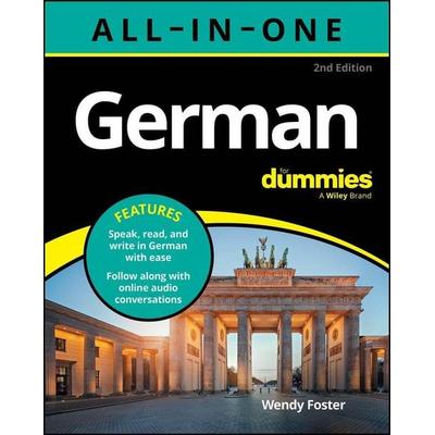 German All-In-One For Dummies, Taschenbuch von Wendy Foster, John Wiley & Sons, 978-1-394-39308-4