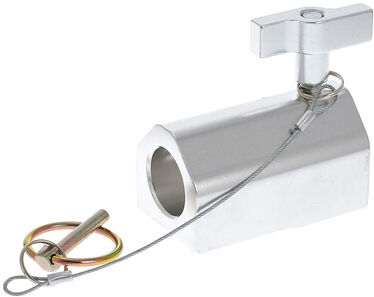 Global Truss 118363 TV Adapter M10 Silber