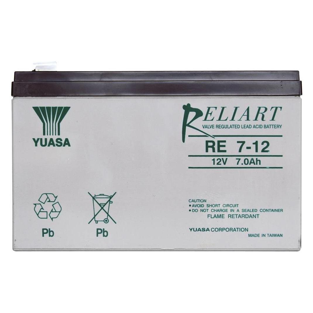 Yuasa Bleiakku 12 V 7 Ah RE7-12 RE7- (7000 mAh, 12 V) (RE7-12)