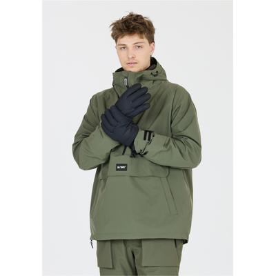 Skijacke SLOPE "Ruki", Herren, Gr. S, grün, 100% Polyester, unifarben, normal, ohne Ausschnitt, Jacken Skijacke, Im wetterfesten Anorak-Design