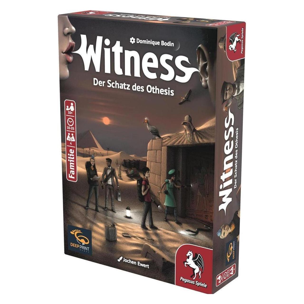 Pegasus Witness - Der Schatz des Othesis (Deep Print Games) (Deutsch, 4 Spieler) (57818G)