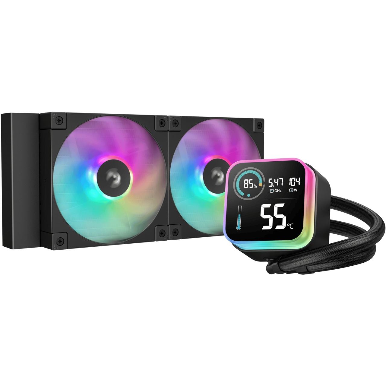 Deepcool LQ240 schwarz All-in-One