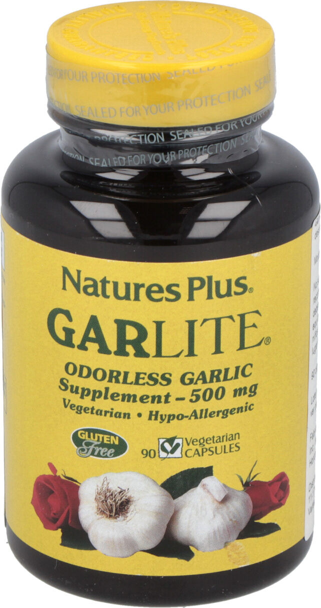 Natures plus garlite 90vegicaps - natures plus