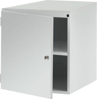 Manuflex Gehäuse-Unterbau, für Werkbank Profi Tiefe 700 mm, lichtgrau