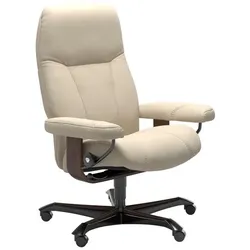 Stressless Bürostuhl Consul Office Leder Beige Batick Cream M (Medium)