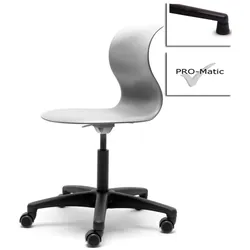 Kinderstuhl Pro 5 granitgrau Polyamid Filzgleiter Ja (+45€)