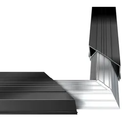 Eckverbinder für BIG-Isostep, 2 St./VE, inkl. Schrauben, 32x58mm Schenkellänge 180mm -für das altes Modell ohne Schraubkanal-
