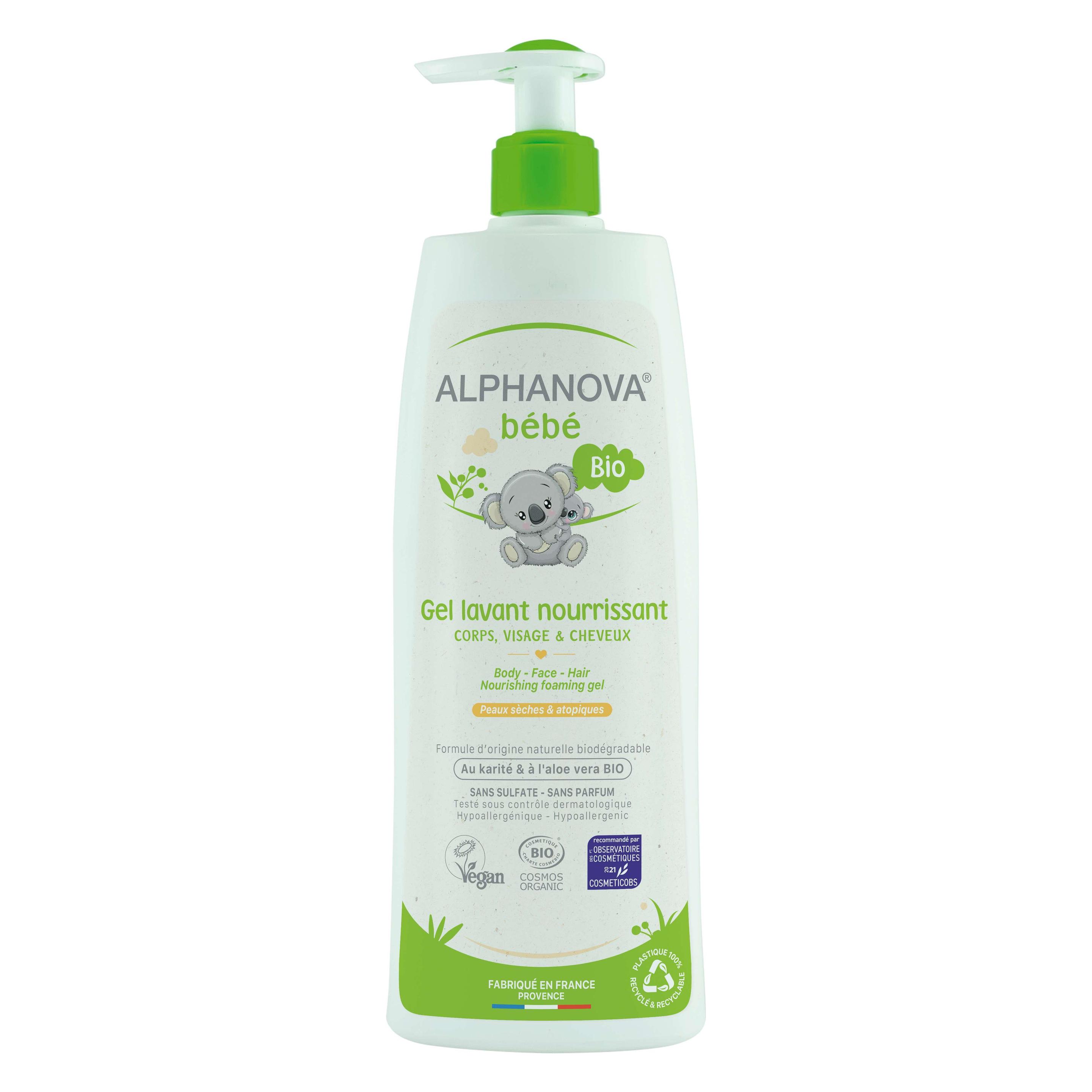 Alphanova bébé nährendes Waschgel Bio (500ml) (015721)