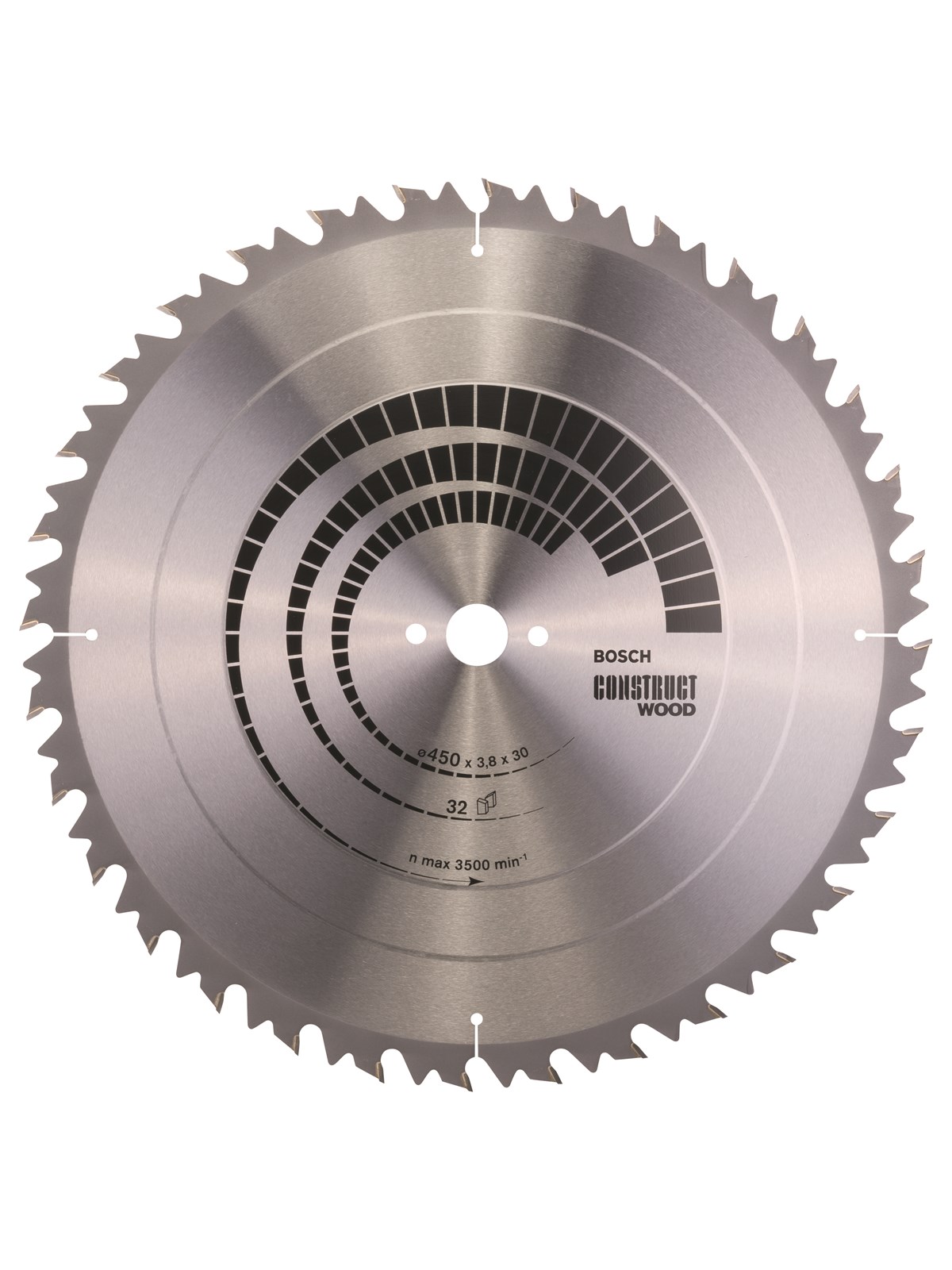 Bosch RUNDSAVKL CONST WOOD 450X3.8X30MM 32T