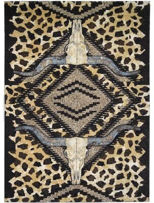 Mayberry Rug American Destination Ranger Brown Lodge Area Rug