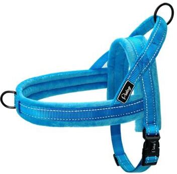 Uplift Picks No Pull Reflective Nylon Dog Harness Padded Vest blue m