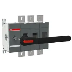 ABB OT1000EP03P Erdungsschalter 3-polig mit Griff und Welle Icw/1 Schließer 50 kA, Icw/0,25s 50 kA, Icm 110 kA 1SCA118451R1001