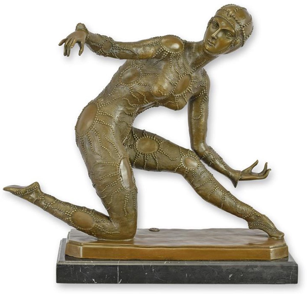 Starfish Dancer Bronzen sculptuur Hoogte: 38,1 cm