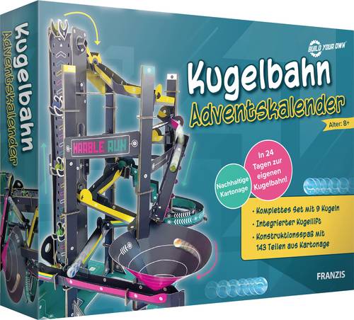 FRANZIS Kugelbahn Adventskalender Basteln, Spielwaren, Bausätze Adventskalender Altersklasse ab 8 Jahre