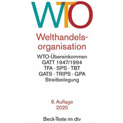 Welthandelsorganisation, Fachbücher