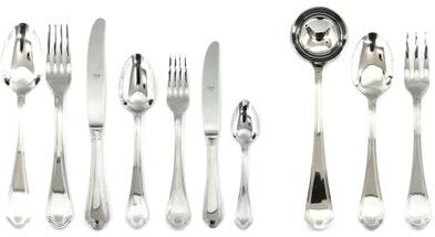 Mepra Leonardo Flatware Set - 45 Pieces - Stainless Steel