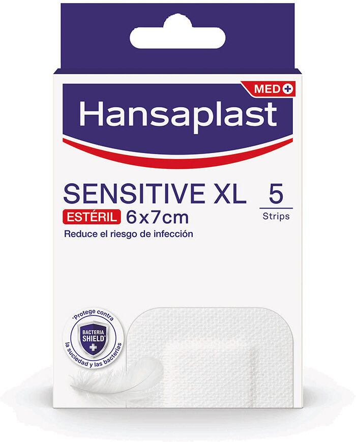 Hansaplast Pansements Hp Sensitive Xl 6 x 7 cm 5 u