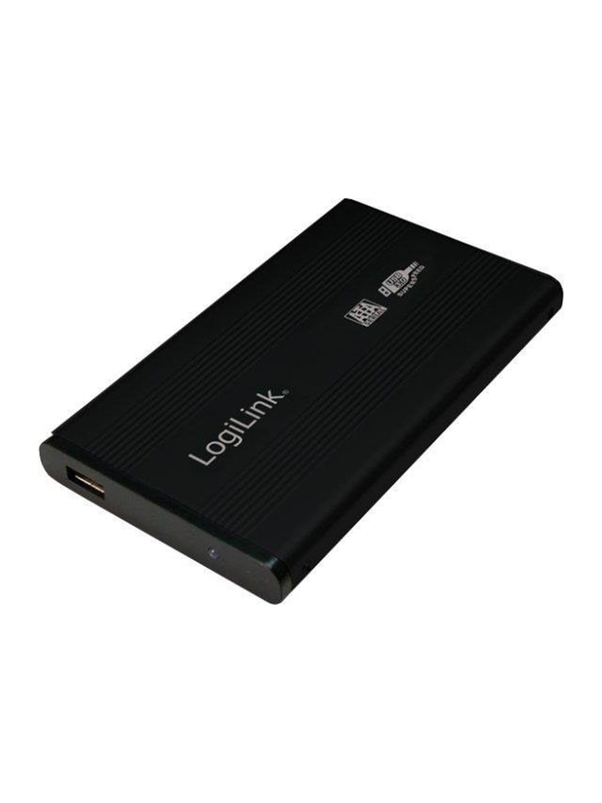 LogiLink External HDD enclosure 2.5" SATA USB 3.0 aluminum black