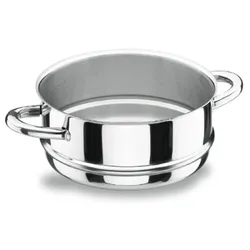 Lacor - 40420 - Vitrocor 20cm Edelstahl-Dampfkochtopf