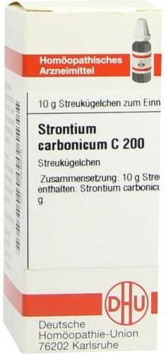 DHU Strontium Carbonicum C200 Globuli