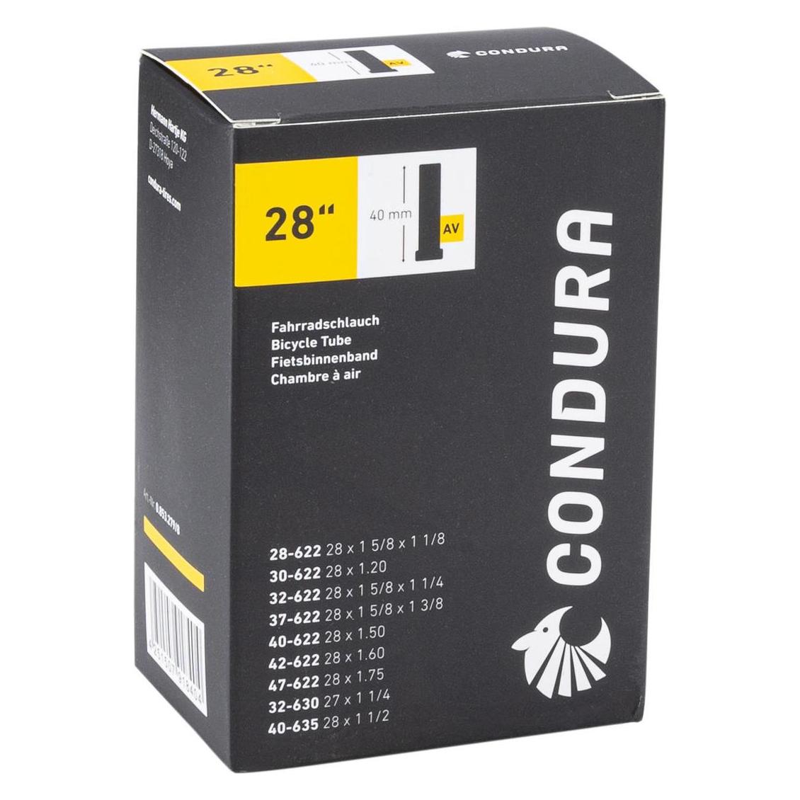 Condura SCHLAUCH 28" AV40 (Schrader (AV), 28", 40 mm) (495060)