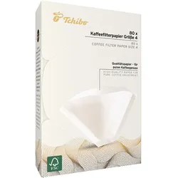 Tchibo - Filterpapier Gr. 4 - weiß