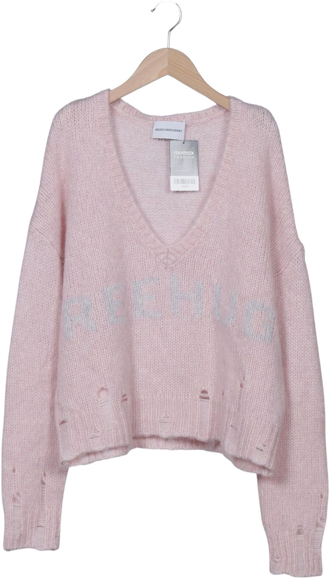 Herzensangelegenheit Damen Pullover, Pink, Gr. EU 38, Synthetik / Wolle / Alpaka - Second Hand