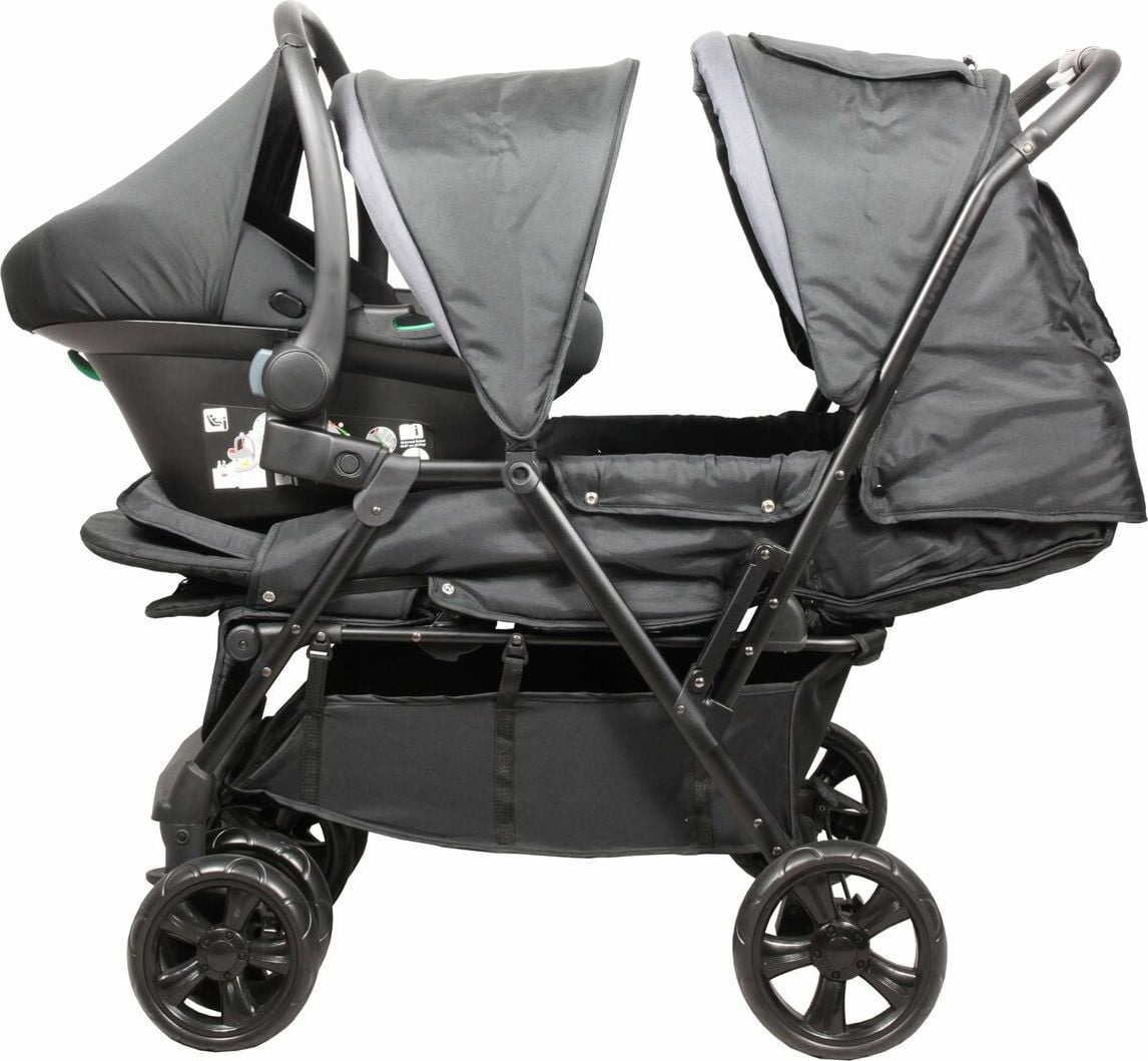 Kinderwagen Bambisol, zwart