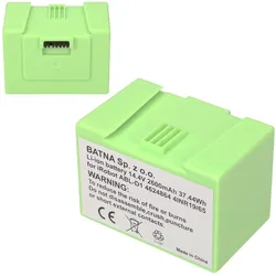 Extralink Roomba Akku für Staubsauger E5 E6 I7 14.4V 2600mAh, Staubsauger Zubehör