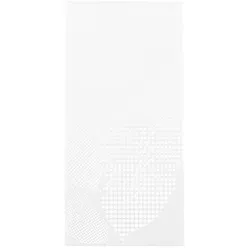Schachtel mit 360 luftdichten Servietten (48 x 48 cm, gefaltet, 1/8 Zoll, Herbstweiß, Dekor)