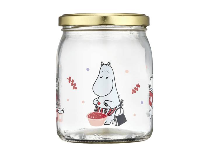 Muurla Bocal en verre Moomin 50 cl Berries
