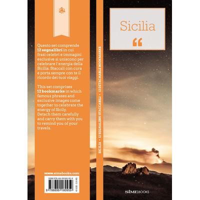Lesezeichen-Set Sicilia - Sizilien