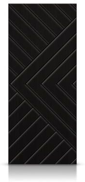 Klair Living Hollow Core Black Painted Composite MDF Interior Door Slab