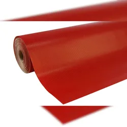 Clairefontaine Geschenkpapier, Kraftpapier einfarbig 60g, Rolle 50mx0 ,70m - Rot 507506C