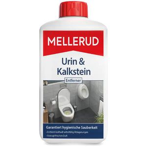 Mellerud WC-Reiniger Urin und Kalkstein Entferner, flüssig, mit Frischeduft, Flasche 1 Liter