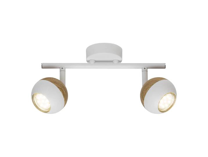 LED-Deckenstrahler Scan I 28 x 13 x 8cm Weiß 2 Hauptmaterial: Stahl, lackiert Sekundärmaterial: Stahl, foliert LED GU10